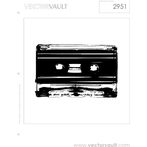 Cassette tape free vector.eps