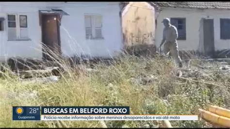 Pol Cia Faz Opera O Em Mata Em Busca Dos Meninos Desaparecidos Em