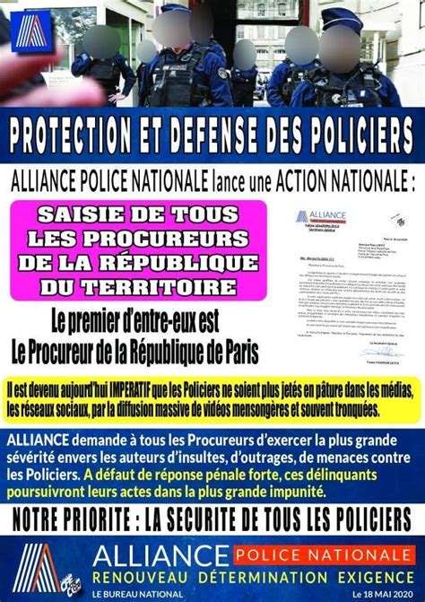 Protection Et D Fenses Des Policiers Alliance Police Nationale Lance