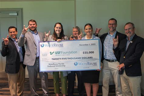 WateReuse Florida announces new endowment for USF Engineering students
