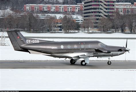 Oy Gsb Private Pilatus Pc Photo By Bernhard Ebner Id