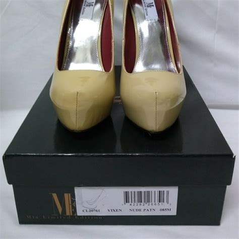 Mia Shoes Shoes Mia Vixen Nude Stiletto Heels Patent Leather 85m Poshmark
