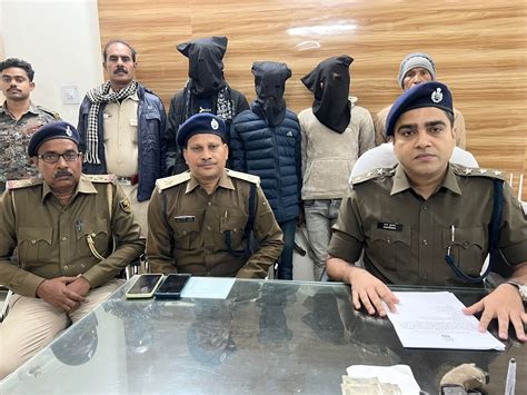 Three Criminals Arrested With Loaded Weapons लोडेड हथियार के साथ तीन