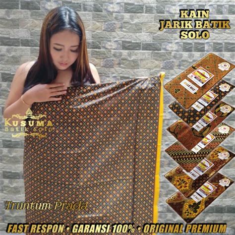 Jual Kain Batik Jarik Solo Motif Truntum Jarit Alusan Etnik Prada