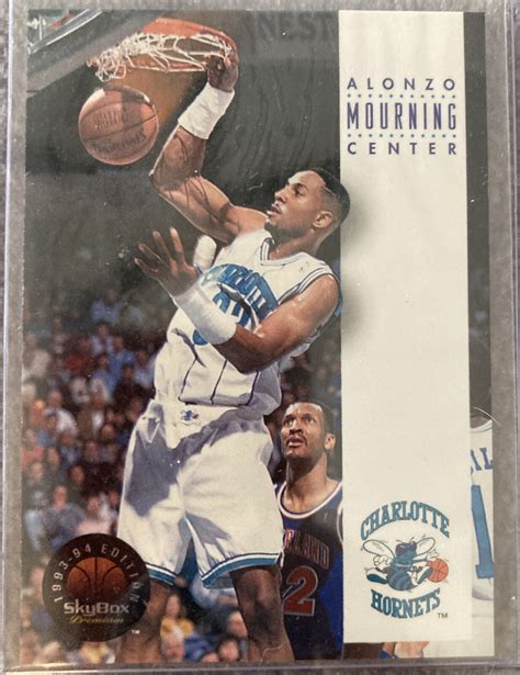 1993 94 Skybox Premium 40 Alonzo Mourning For Sale Online EBay