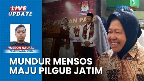 Risma Sudah Temui Jokowi Tapi Belum Mundur Dari Mensos Hanya Lapor