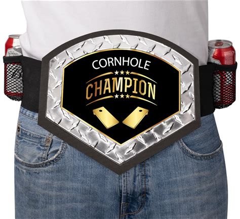 Custom Cornhole Championship Belt Custom Cornhole Trophy - Etsy