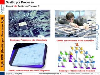 Agile Bpm Gest O Por Processo Gil Ppt