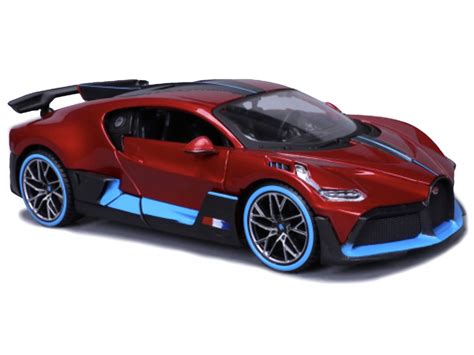 Bugatti Divo Rood Blauw Maisto Nederland