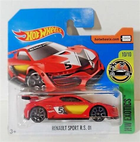 Hot Wheels Renault Sport R S Red HW Exotics Perfect Birthday Gift Role Playing Miniature Toy