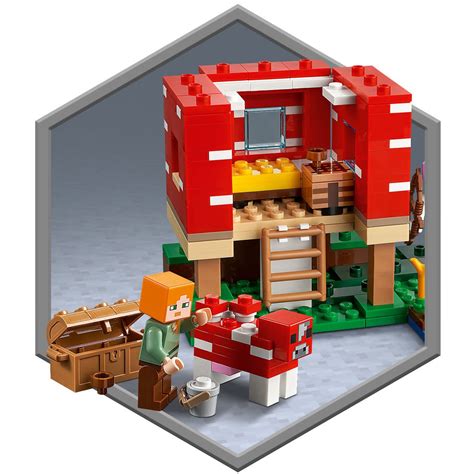 Lego Minecraft The Mushroom House Entertainment Earth