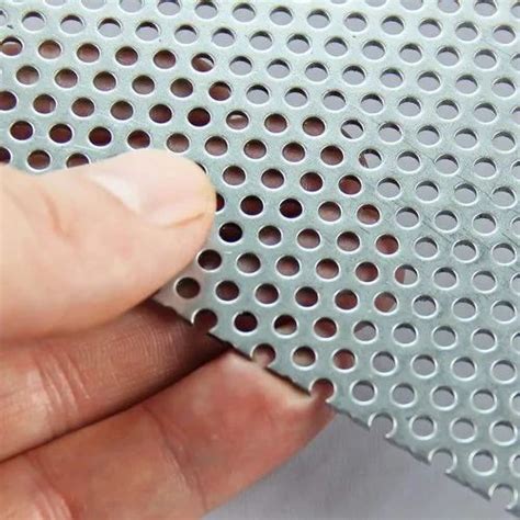 Round Mild Steel M S Perforated Sheet For Industrial At Rs Piece