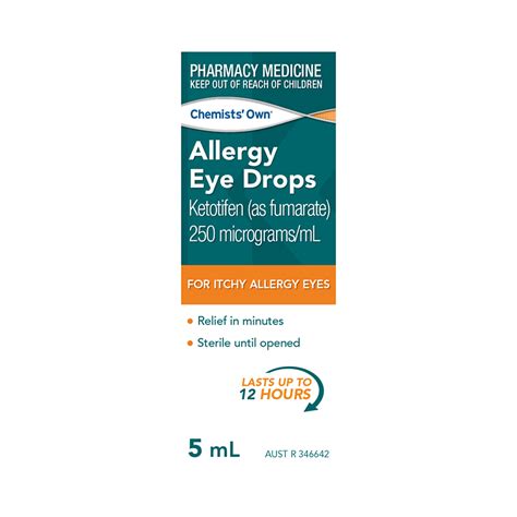 Allergy Eye Drops 5ml Wholelife