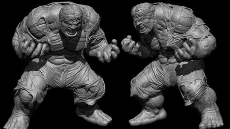 ArtStation - Hulk Transformation FANART, Miguel Hernandez Urbina | Hulk ...