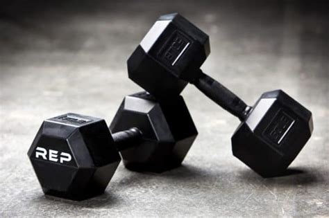 Rep Fitness Rubber Grip Hex Dumbbells Review And Info