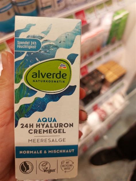 Alverde Aqua 24h Hyaluron Cremegel INCI Beauty