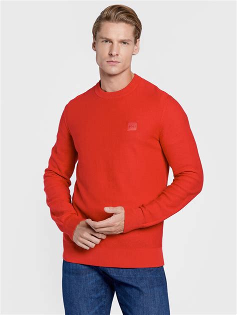 Boss Pullover Katoural 50465687 Rot Regular Fit Modivo De