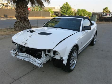 Front Collision 2008 Ford Mustang Repairable For Sale