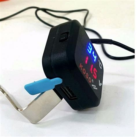 Jual Voltmeter Koso In Usb Charger Mkw Gy Seller Shopee Indonesia