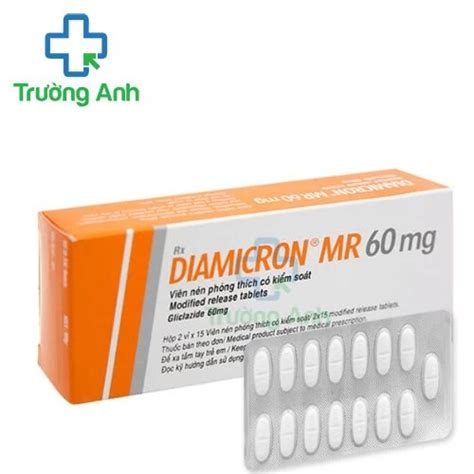 Diamicron MR 60mg Thuốc điều trị đái tháo đường