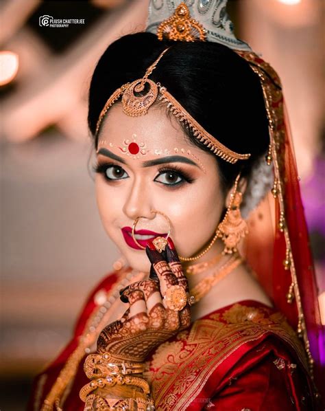 Pin By Rajib Das On Bengali Bridal Makeup Bengali Bridal Makeup