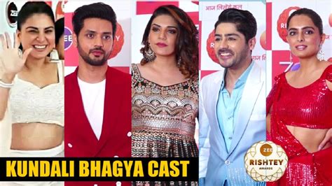 Kundali Bhagya Actors Shraddha Arya Shakti Arora Anjum Abhishek