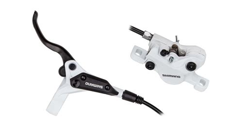 Frein Disque Hydraulique Shimano M Avant Blanc Sur Ultime Bike