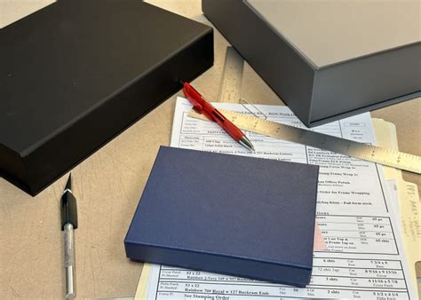 sample making material prep united paper box