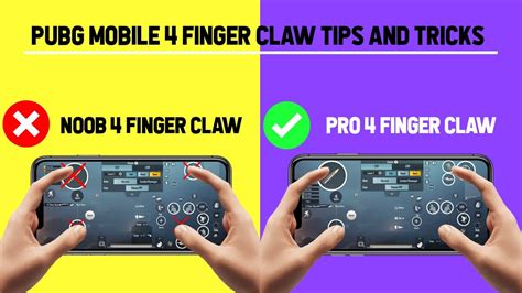 PUBG MOBILE 4 FINGER CLAW SETTINGS SENSITIVITY TIPS AND TRICKS YouTube