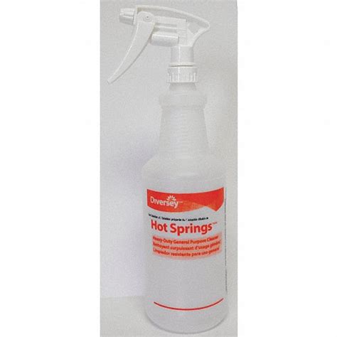 Diversey Trigger Spray Bottle 32 Oz Container Capacity Miststream White White Hdpe 12 Pk