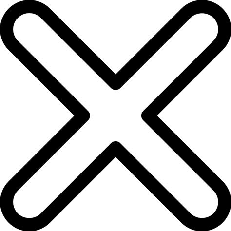 Cross Mark Vector Svg Icon Svg Repo