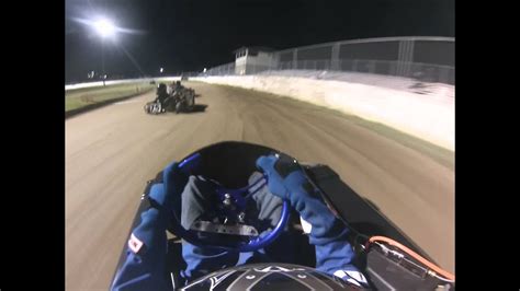 Kart Heat Race At Lawrenceburg Youtube