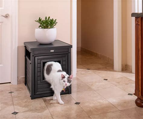 Litterloo Espresso Litter Box End Table Big Lots