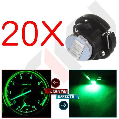 X Green T T Neo Wedge Smd Led A C Climate Heater Control Light