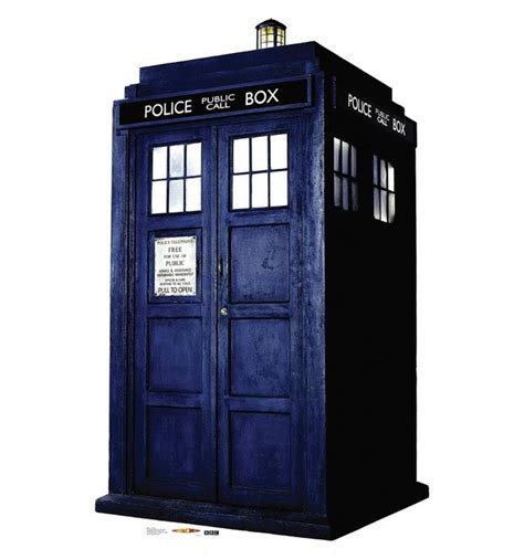 Advanced Graphics Tardis Life Size Cardboard Cutout Standup Bbcs