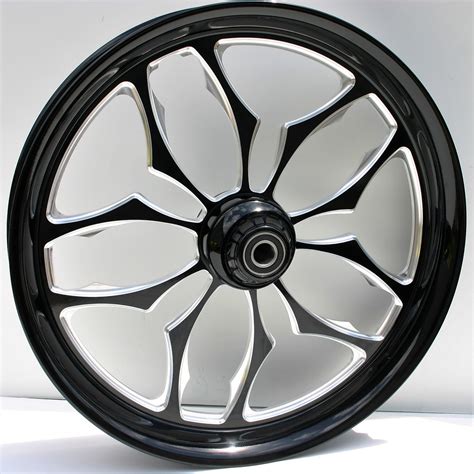 Harley Davidson Black Contrast Breakout Motorcycle Wheels Thrasher