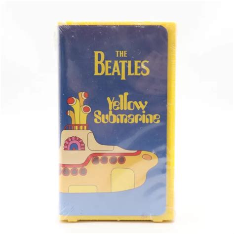 The Beatles Yellow Submarine Animated Movie Vhs Release Mgm