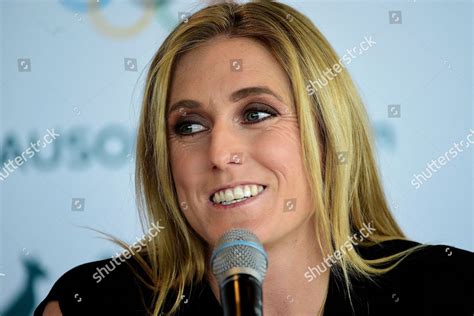 Australian Olympian Sally Pearson Announces Her Editorial Stock Photo