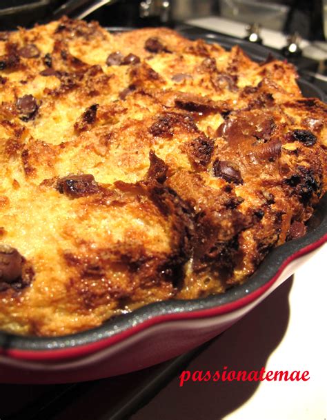 Passionatemae Making Every Moment Count Hot Cross Buns Chocolate Chip Bread Pudding