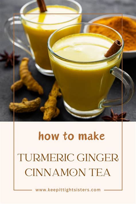 The Best Wellness Tea Turmeric Ginger Cinnamon Tea In Ginger