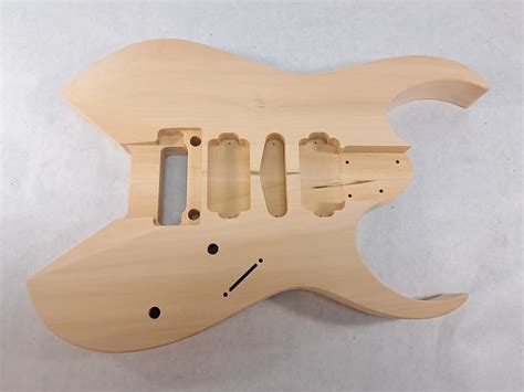 Unfinished Guitar Body Voyager RBM HSH Basswood Fits Reverb UK