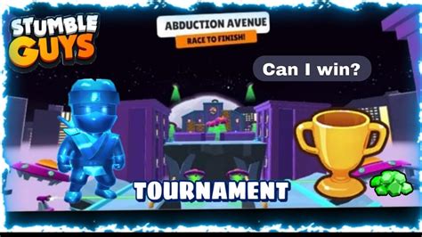 Playing New Stumble Guys Tournament Abduction Avenue Youtube