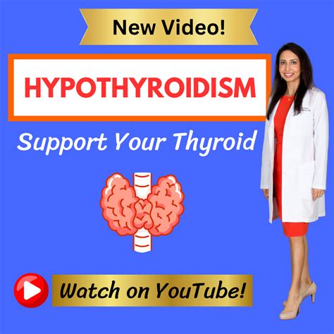 New Video On Hypothyroidism Supplements By Dr Rajsree