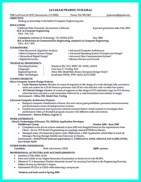 44++ Computer engineering resume format That You Can Imitate