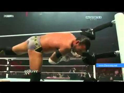 Wwe Raw Cm Punk Vs Rey Mysterio Vs Alberto Del Rio Youtube