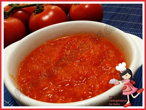 Pa Rechupetearse Los Dedos Tomates Fritos Caseros Thermomix