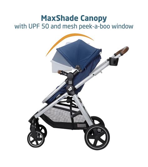 Maxi Cosi Zelia 2 Luxe 5 In 1 Modular Travel System New Hope Navy