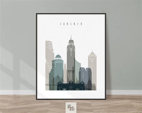 Halifax Skyline Wall Art In Pastel Cream Art Prints Vicky