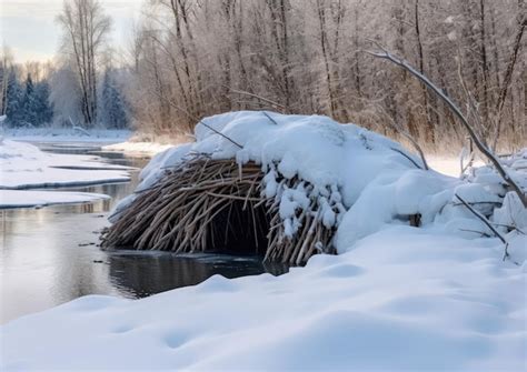 Premium AI Image | Beavers are the secondlargest living rodents