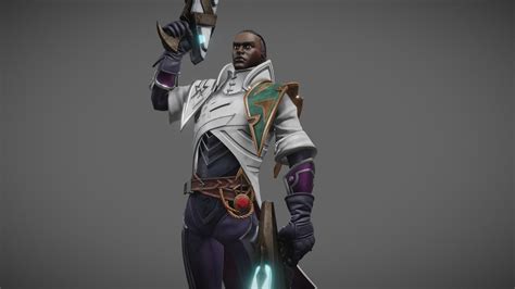 Lucian League Of Legends Download Free 3d Model By Doeshe B104927